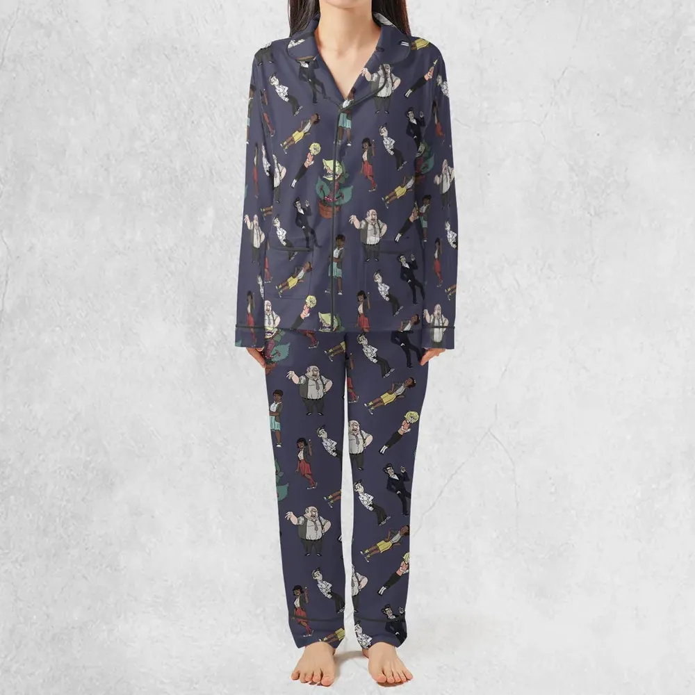 Little Shop Of Horror Characters Pajamas Set - 3