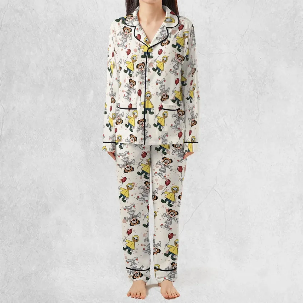 Mouse Clown Pajamas Set - 3