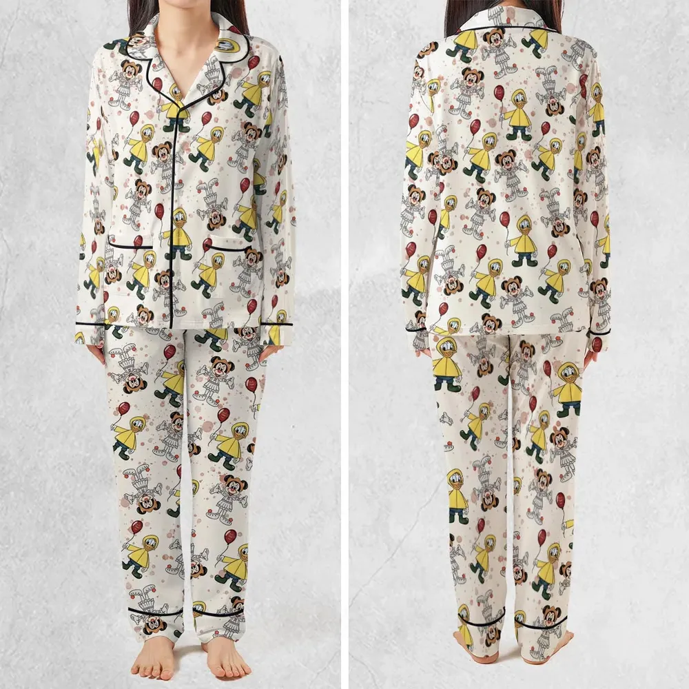 Mouse Clown Pajamas Set - 2