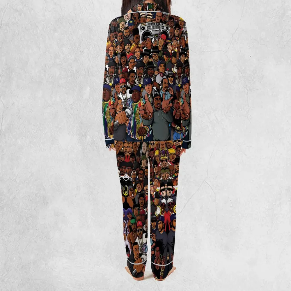 The Golden Age of Hip Hop Pajamas Set - 4