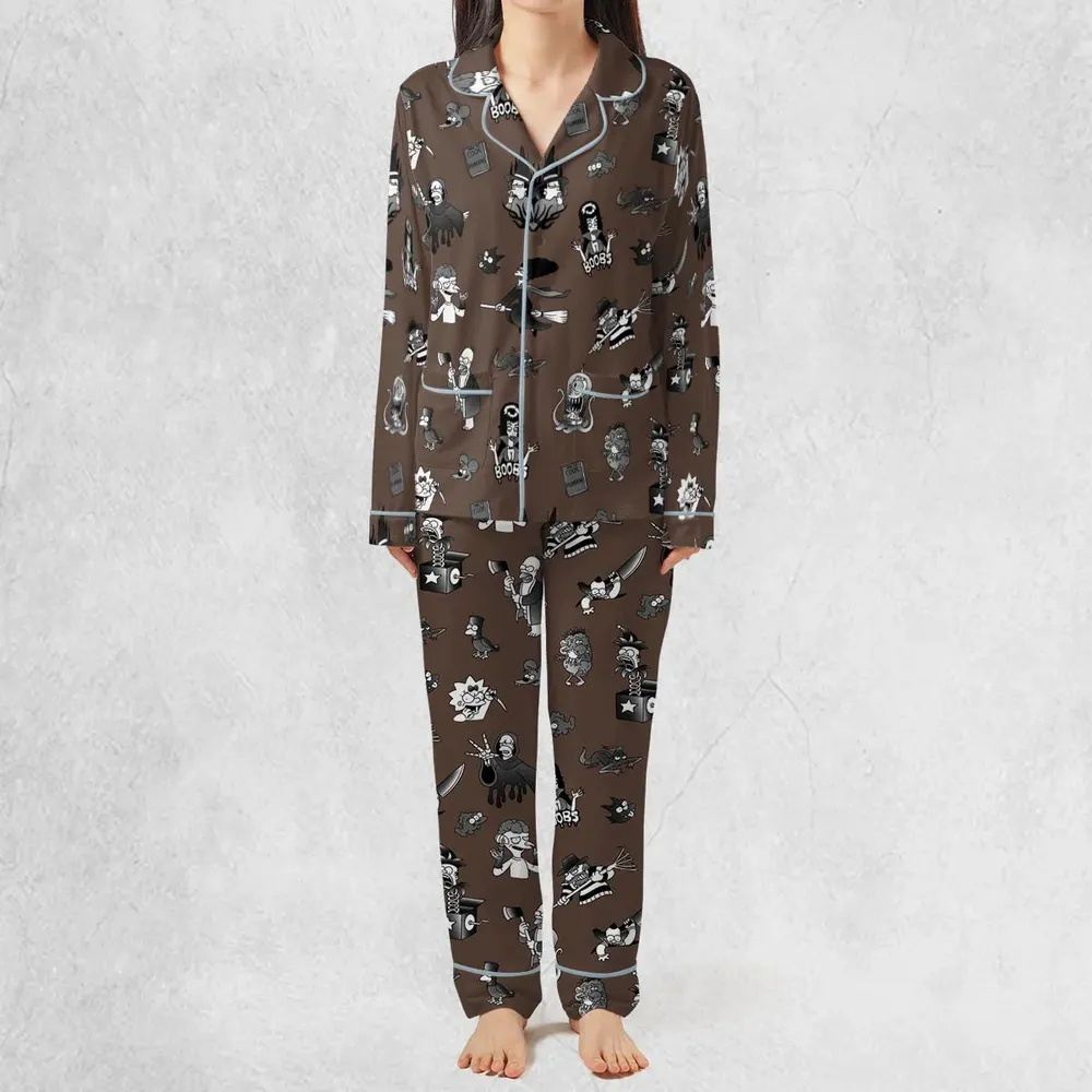 Treehouse of Horror The Simpsons Pajamas Set - 3