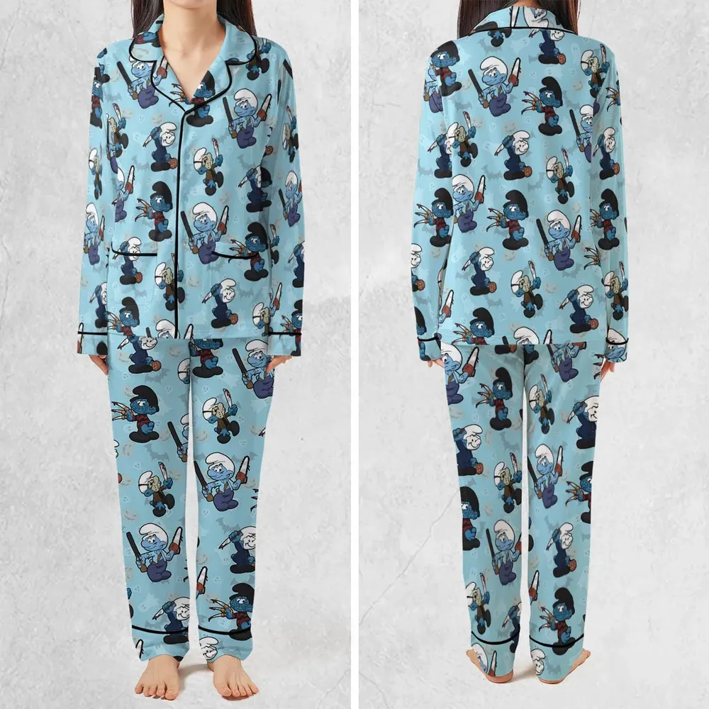 Horror Smurfs Pajamas Set - 2