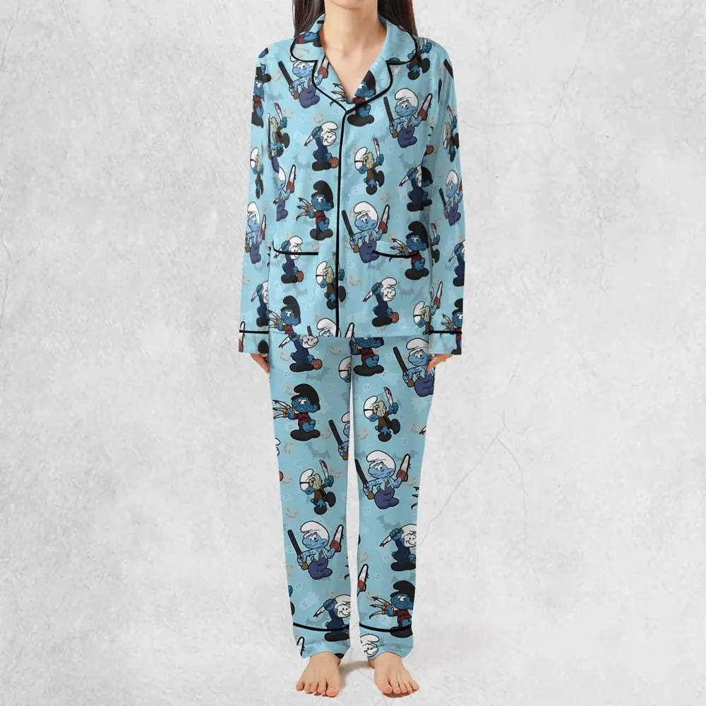 Horror Smurfs Pajamas Set - 3