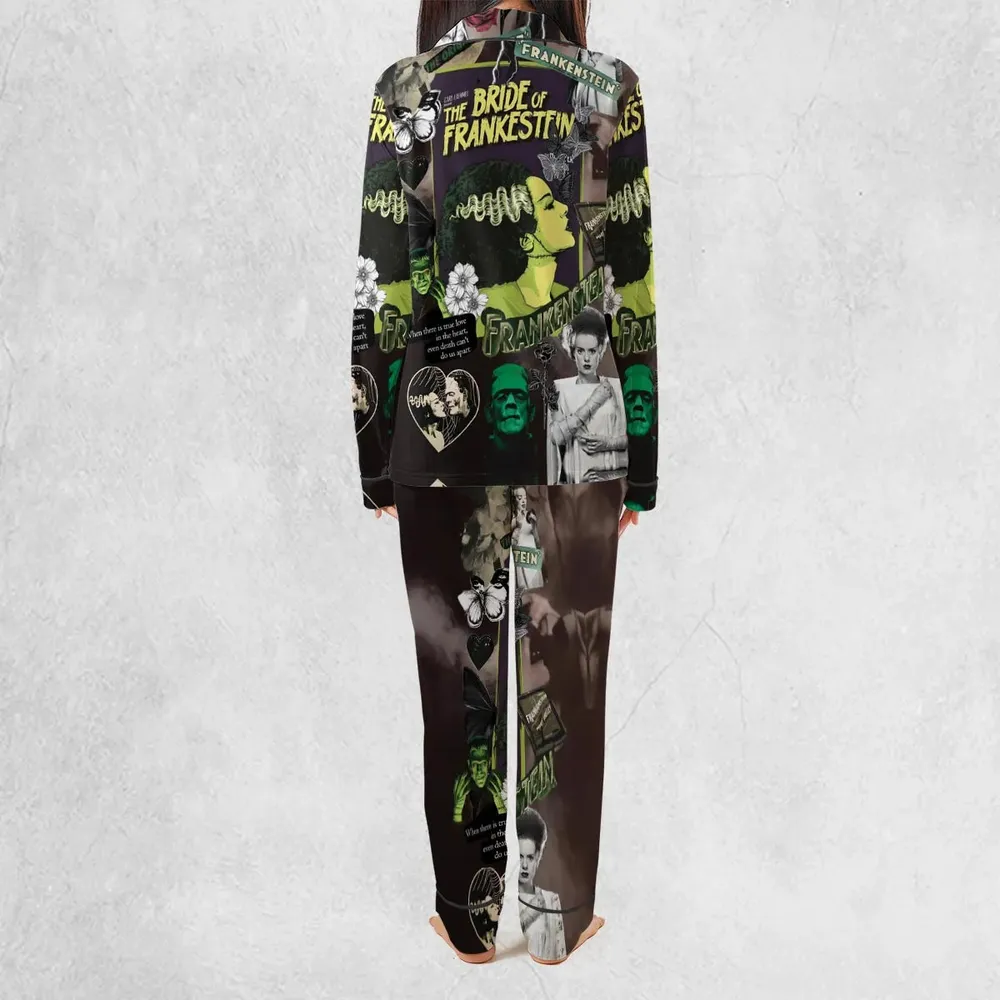 Vintage Bride Of Frankenstein Pajamas Set - 4