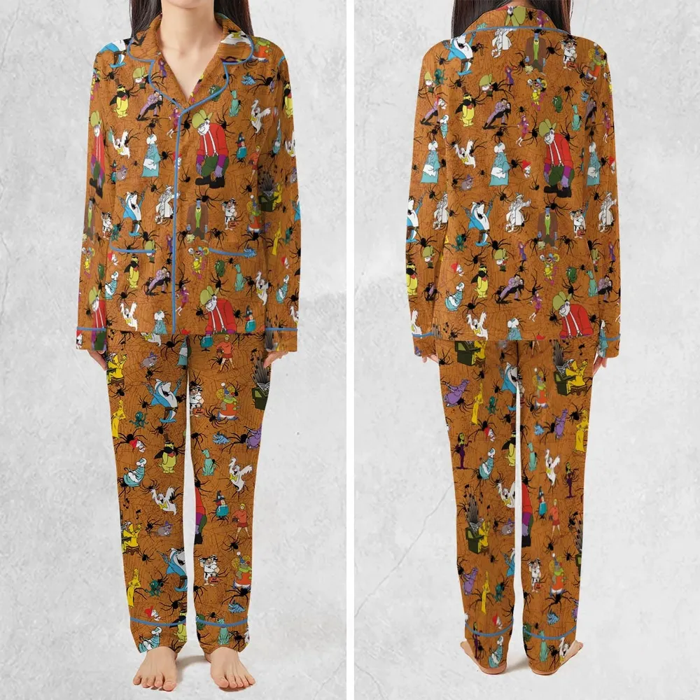 Halloween Party Pajamas Set - 2