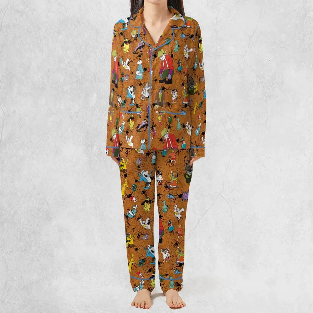 Halloween Party Pajamas Set - 3