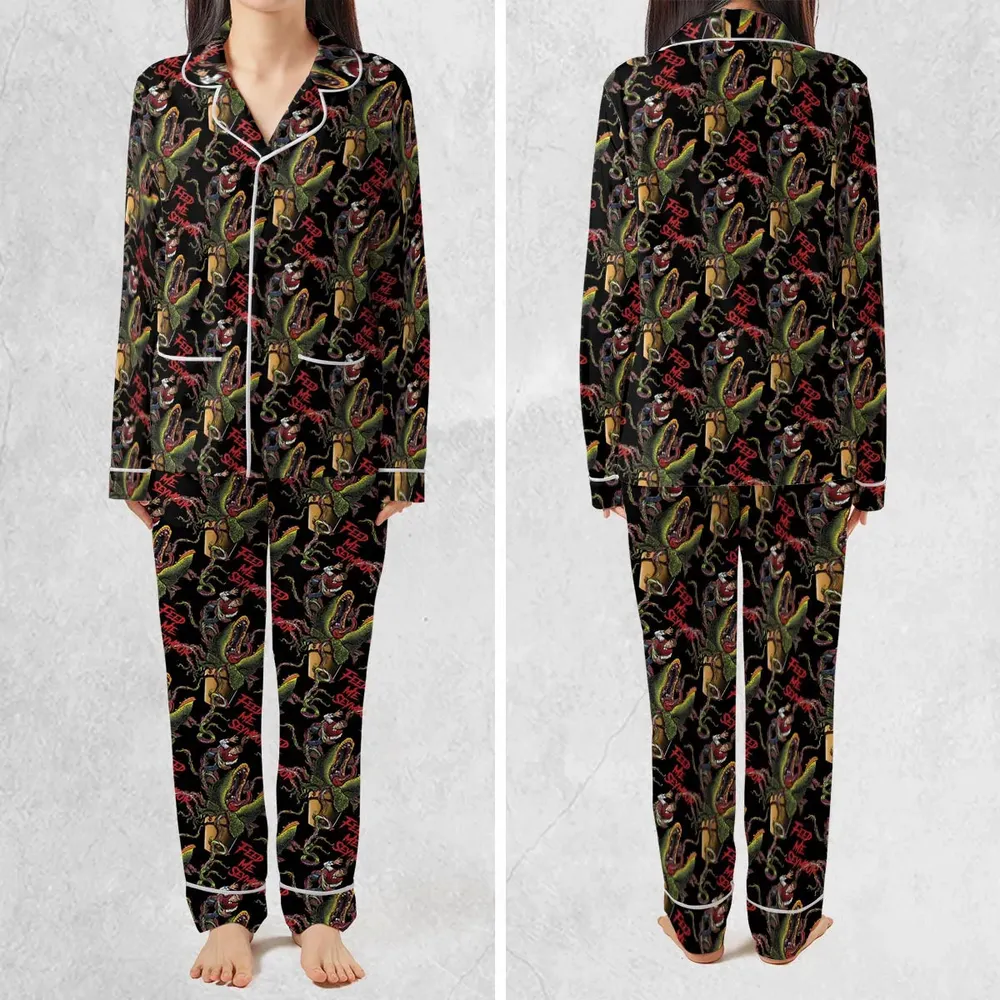 Feed Me Seymour Horror Little Shop Pajamas Set - 2