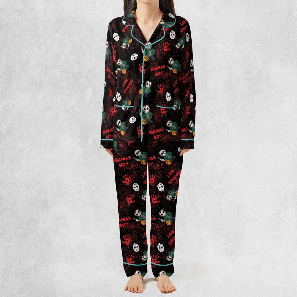 Mamas Boy Friday the 13th Pajamas Set - 3