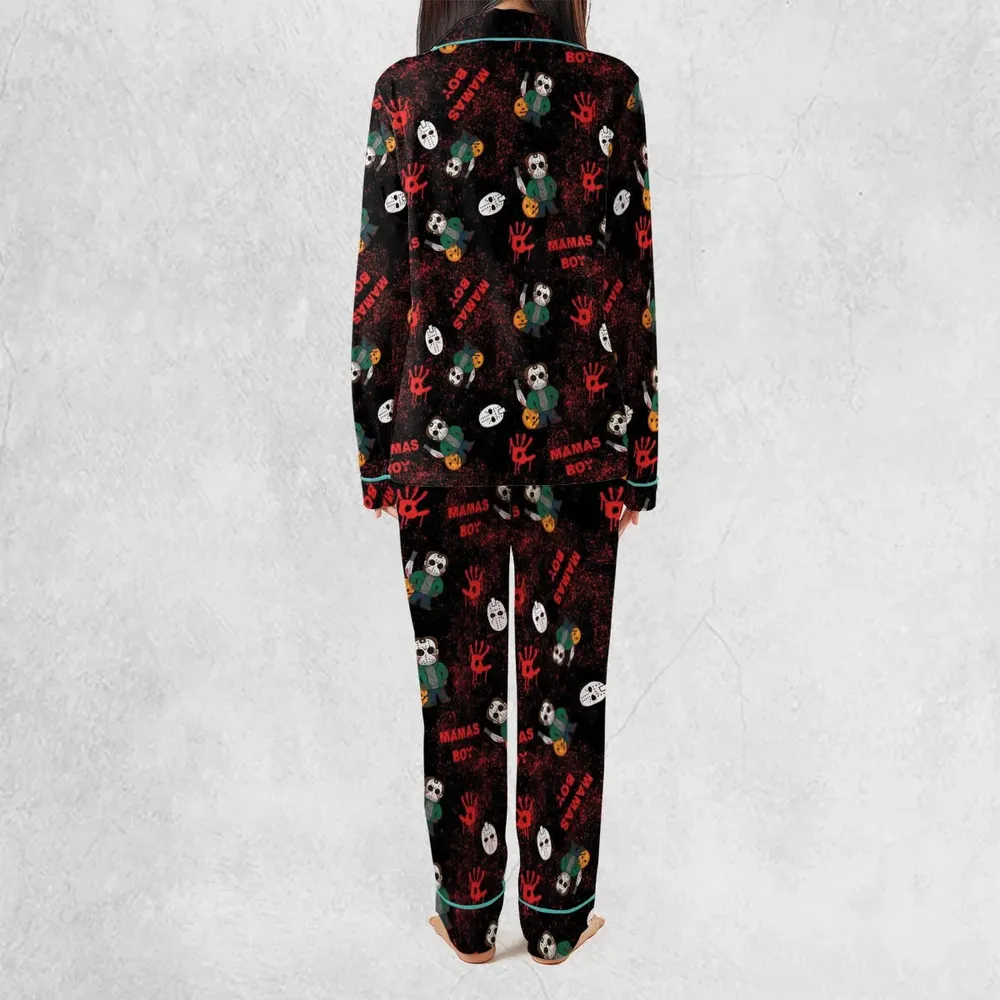 Mamas Boy Friday the 13th Pajamas Set - 4