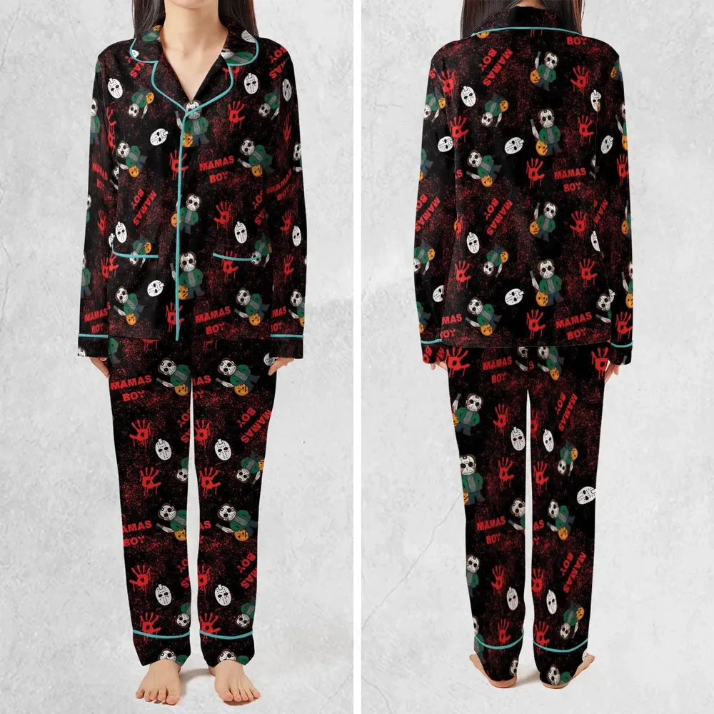 Mamas Boy Friday the 13th Pajamas Set - 2