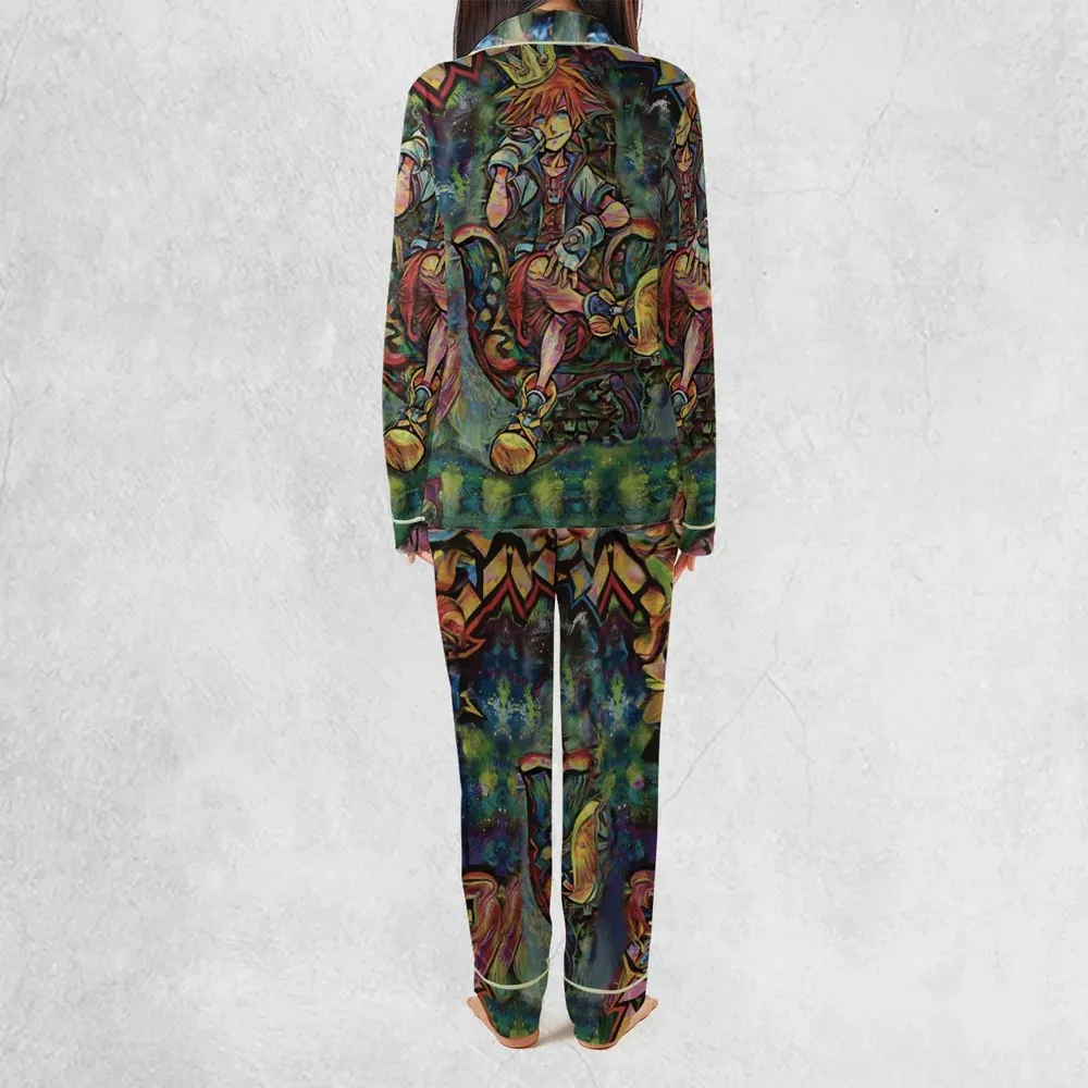 Trippy Sora Kingdom Hearts Pajamas Set - 4