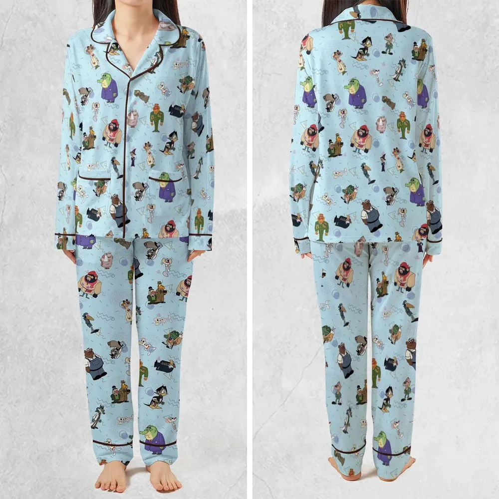 Danger Mouse Duckula Return Pajamas Set - 2