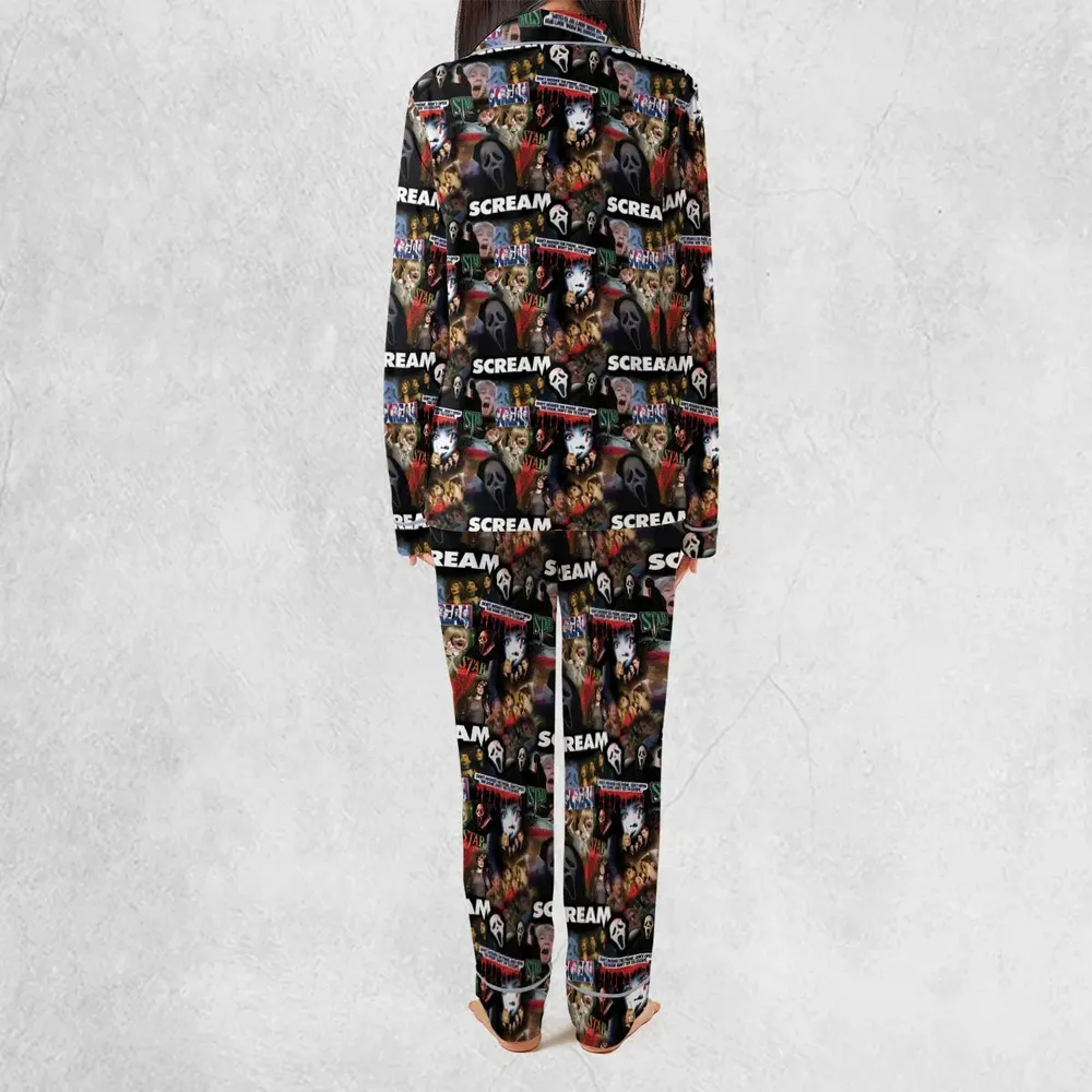 Slasher Chic Scream Pajamas Set - 4