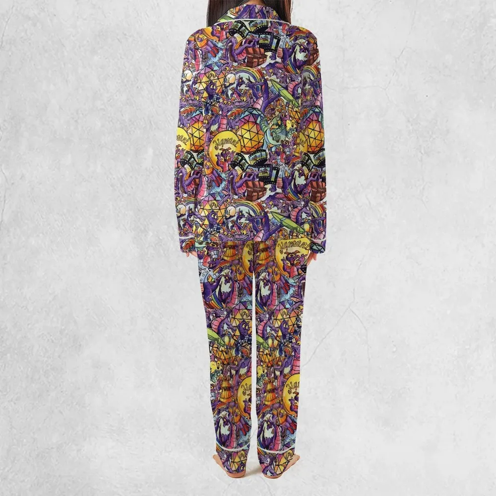 The Cute Dragon Figment Pajamas Set - 4