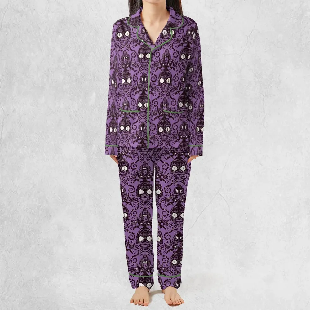 Beetlejuice Haunted Mansion Themed Pajamas Set - 3