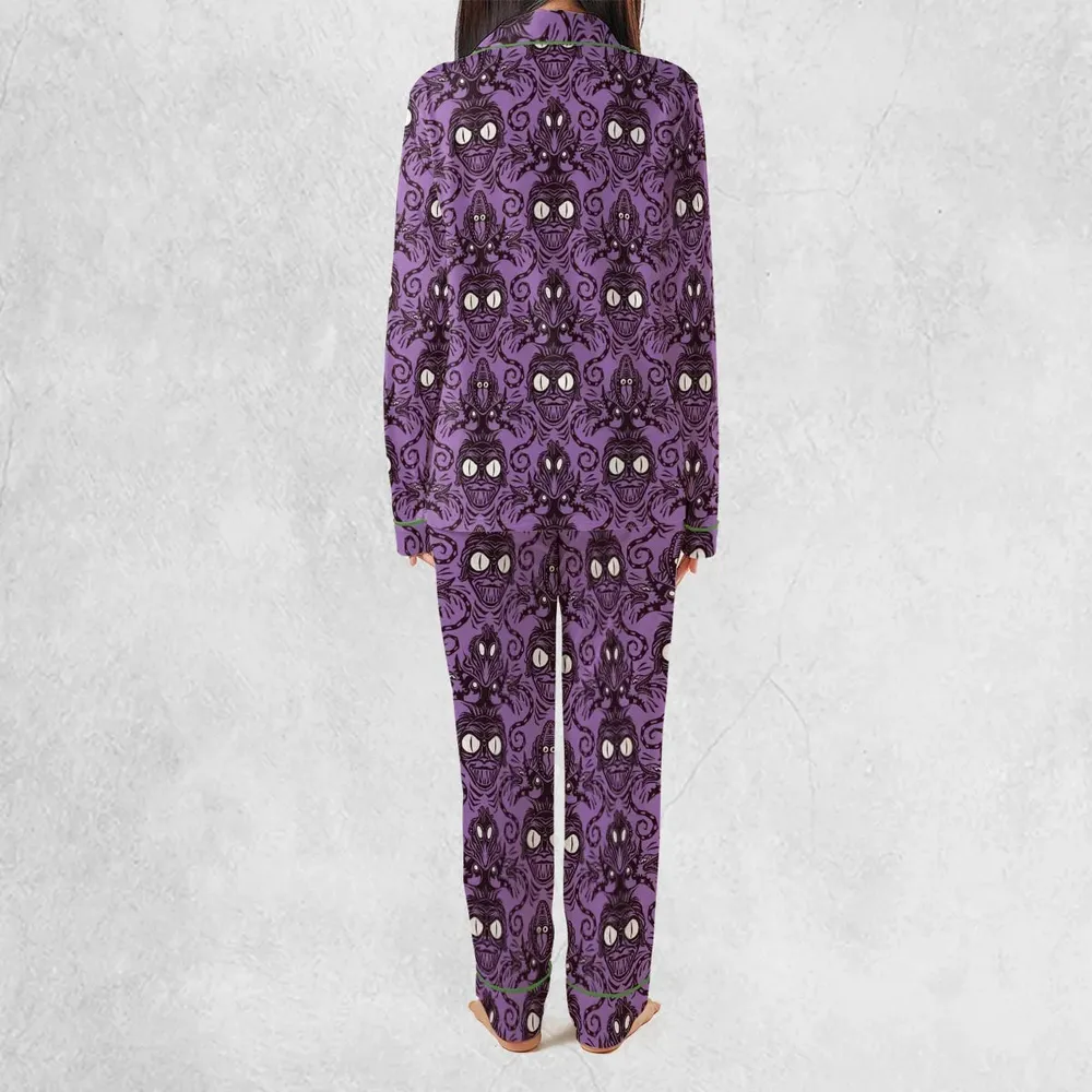 Beetlejuice Haunted Mansion Themed Pajamas Set - 4