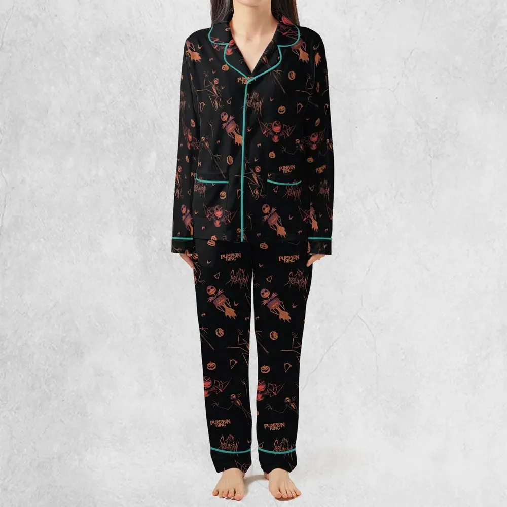 Pumpkin King Jack Skellington Pajamas Set - 3