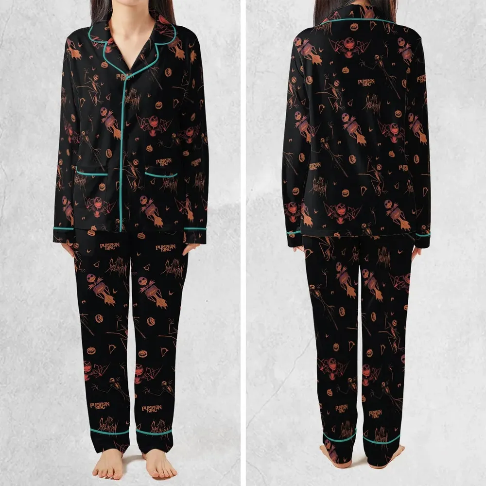 Pumpkin King Jack Skellington Pajamas Set - 2