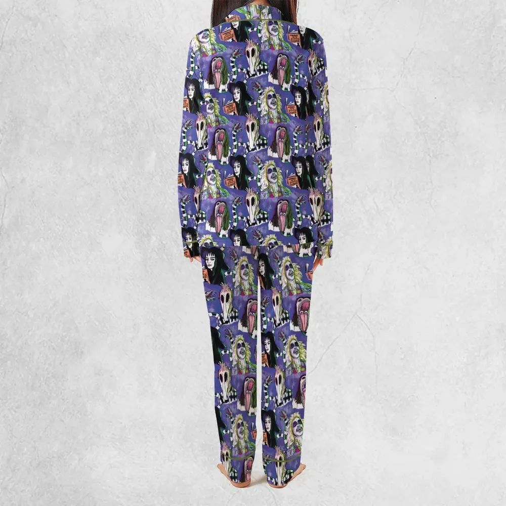 Beetle and Crew Beetlejuice Pajamas Set - 4