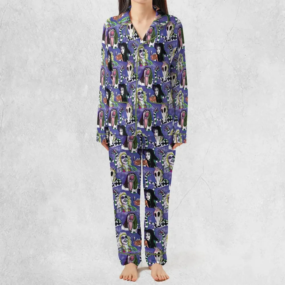 Beetle and Crew Beetlejuice Pajamas Set - 3