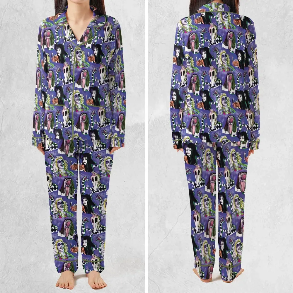 Beetle and Crew Beetlejuice Pajamas Set - 2