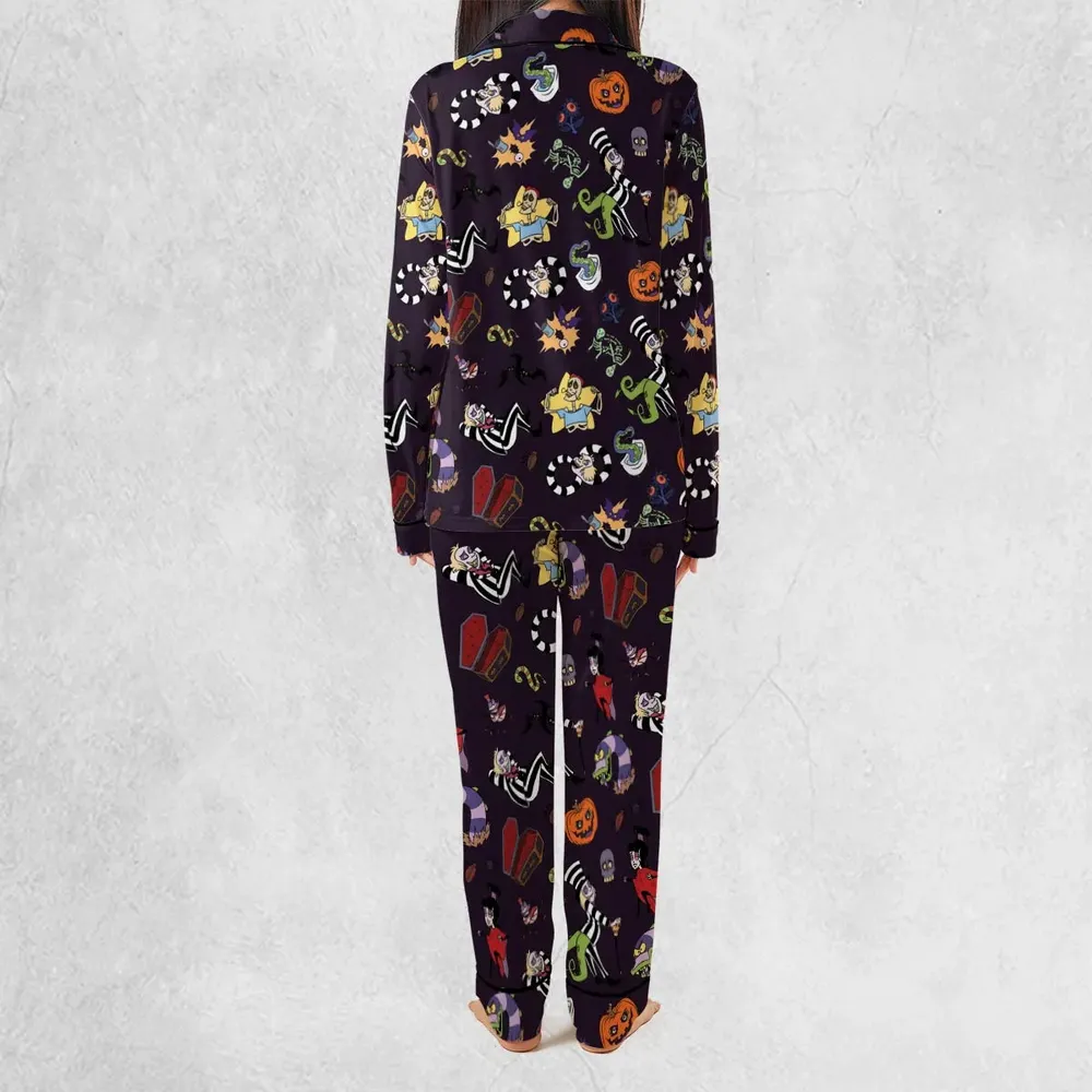 The Old Day Beetlejuice Pajamas Set - 4