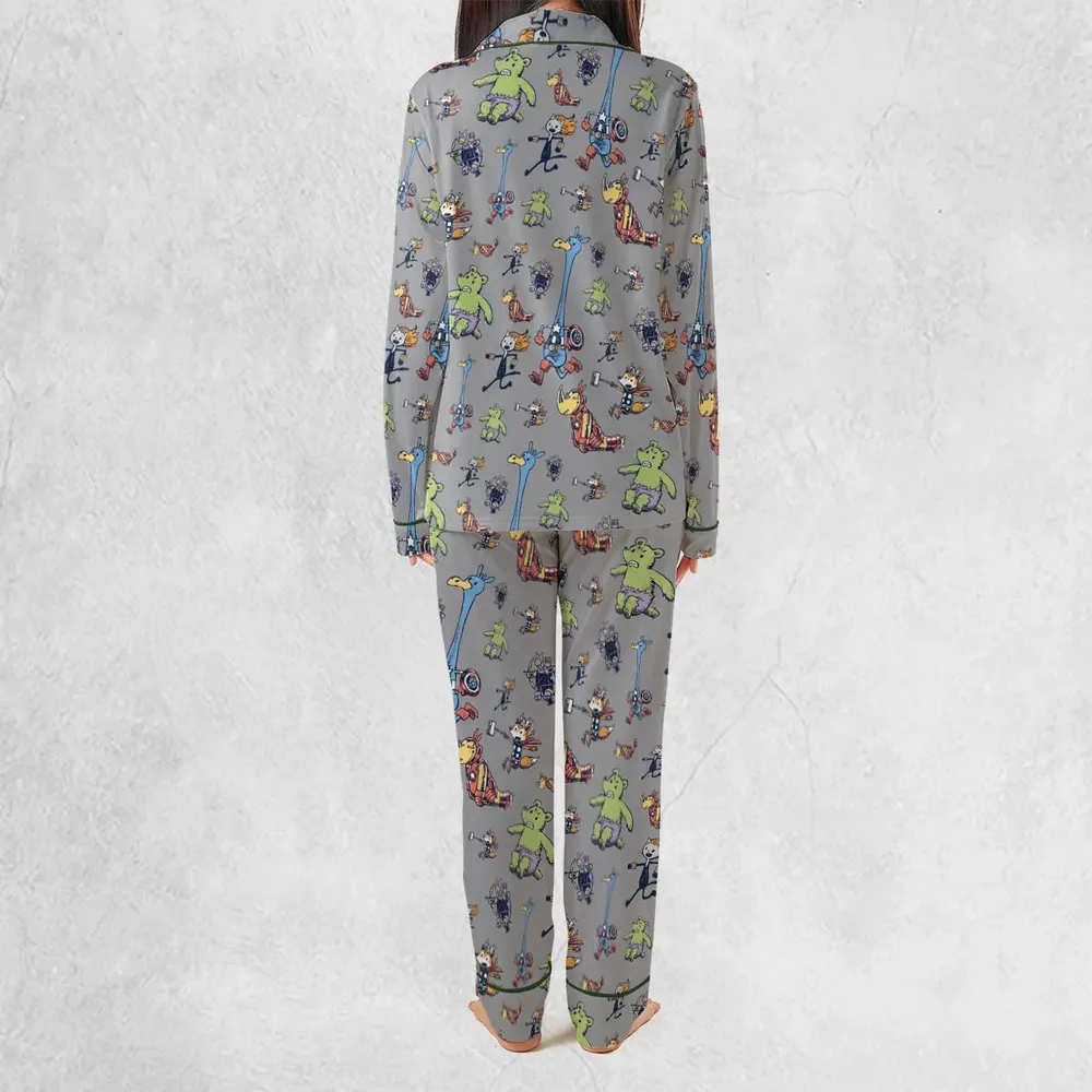 Animals Assemble Avengers Pajamas Set - 4