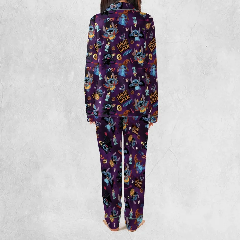 Spooky Stitch Pajamas Set - 4