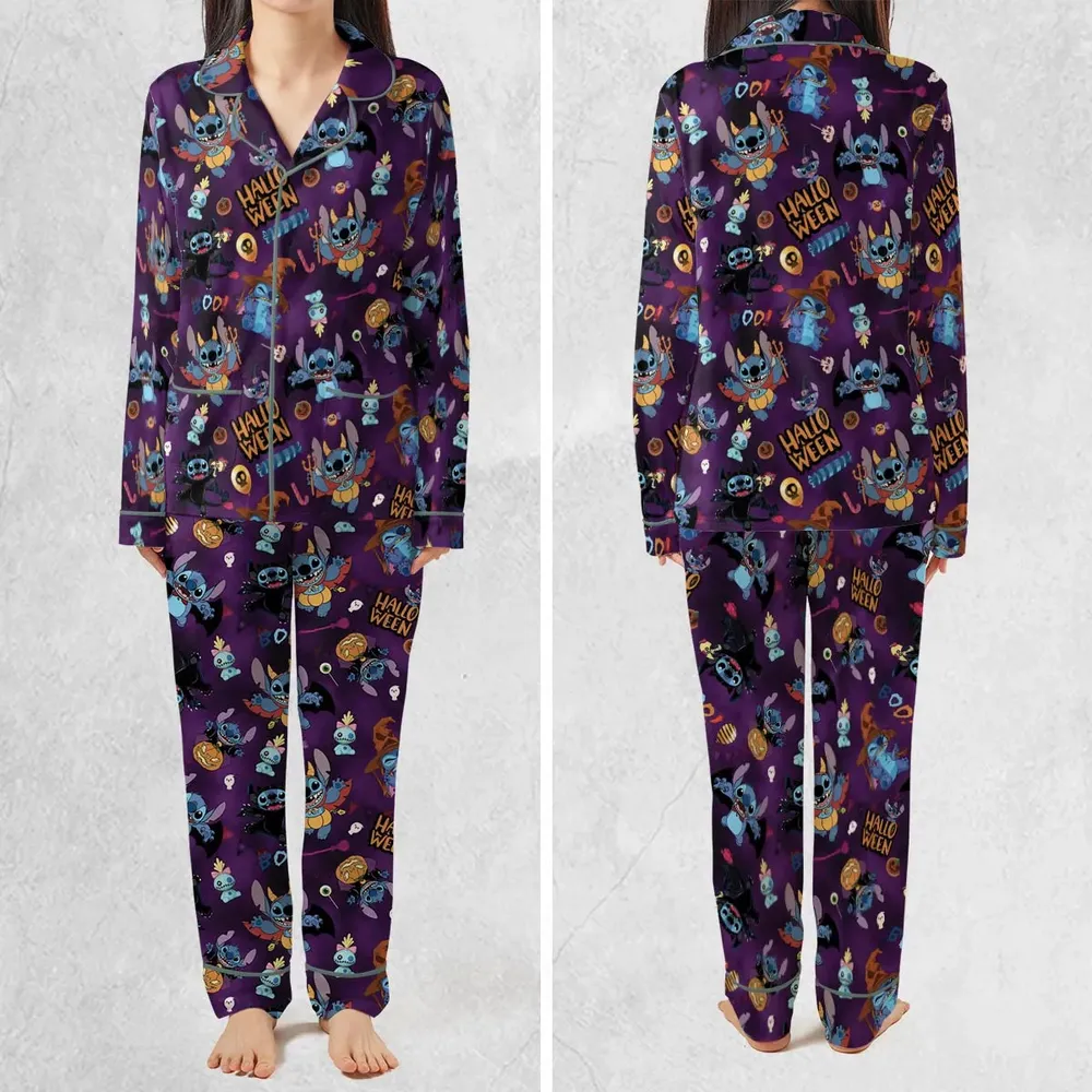 Spooky Stitch Pajamas Set - 2