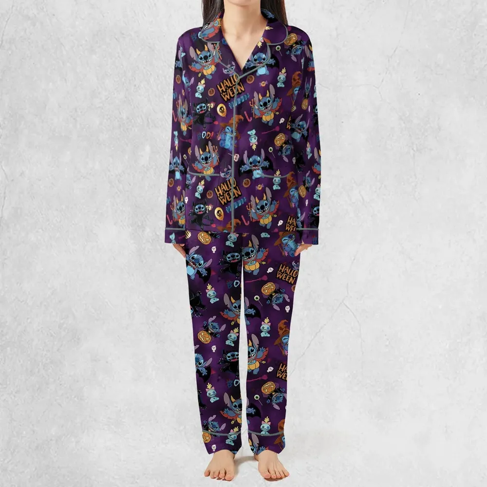 Spooky Stitch Pajamas Set - 3