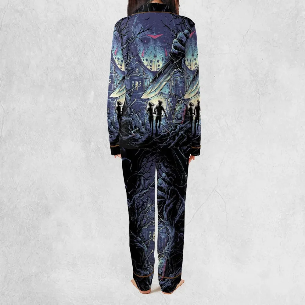 Camp Crystal Chic Friday the 13th Pajamas Set - 4
