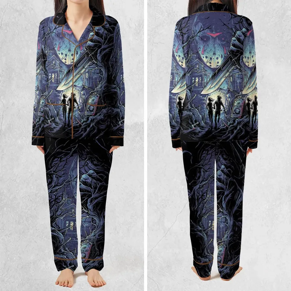 Camp Crystal Chic Friday the 13th Pajamas Set - 2
