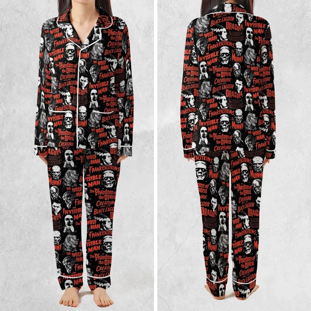 Monster Tiles Pajamas Set - 2