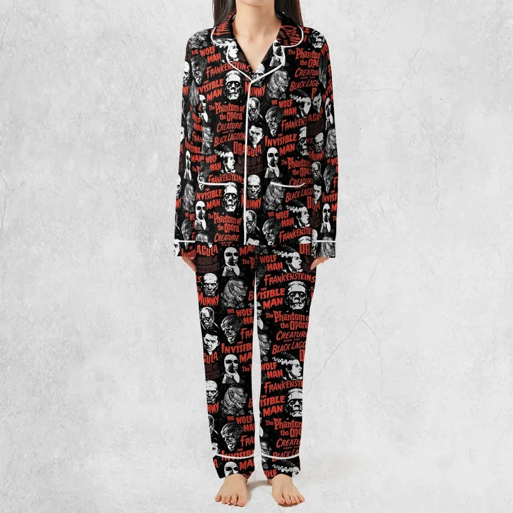 Monster Tiles Pajamas Set - 3