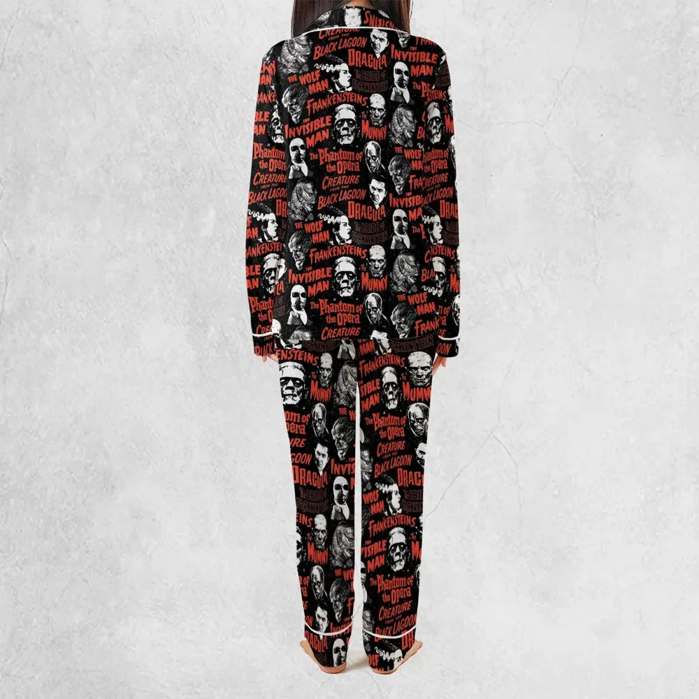 Monster Tiles Pajamas Set - 4