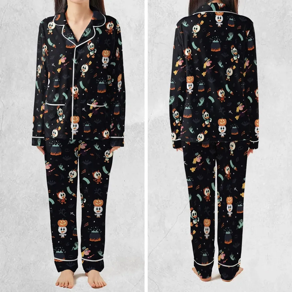 Quacky Halloween DuckTales Pajamas Set - 2