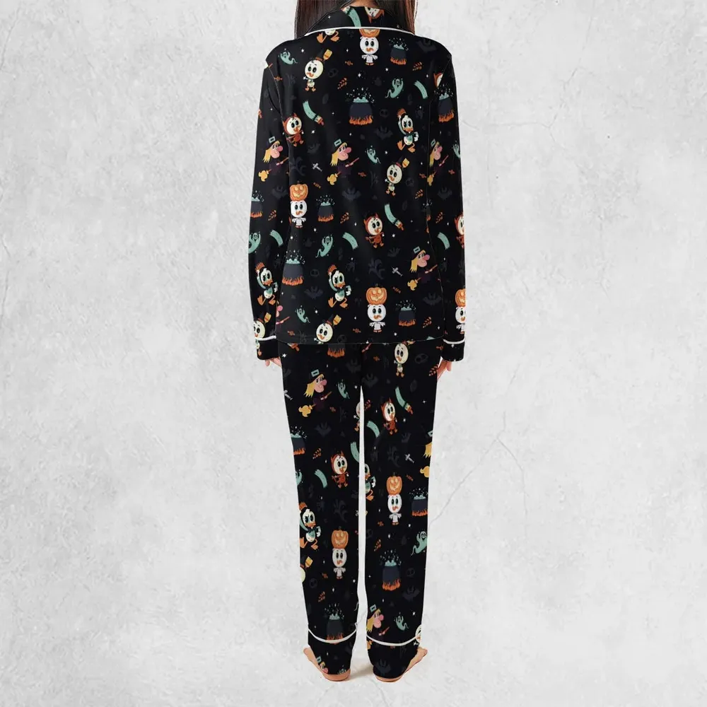 Quacky Halloween DuckTales Pajamas Set - 4