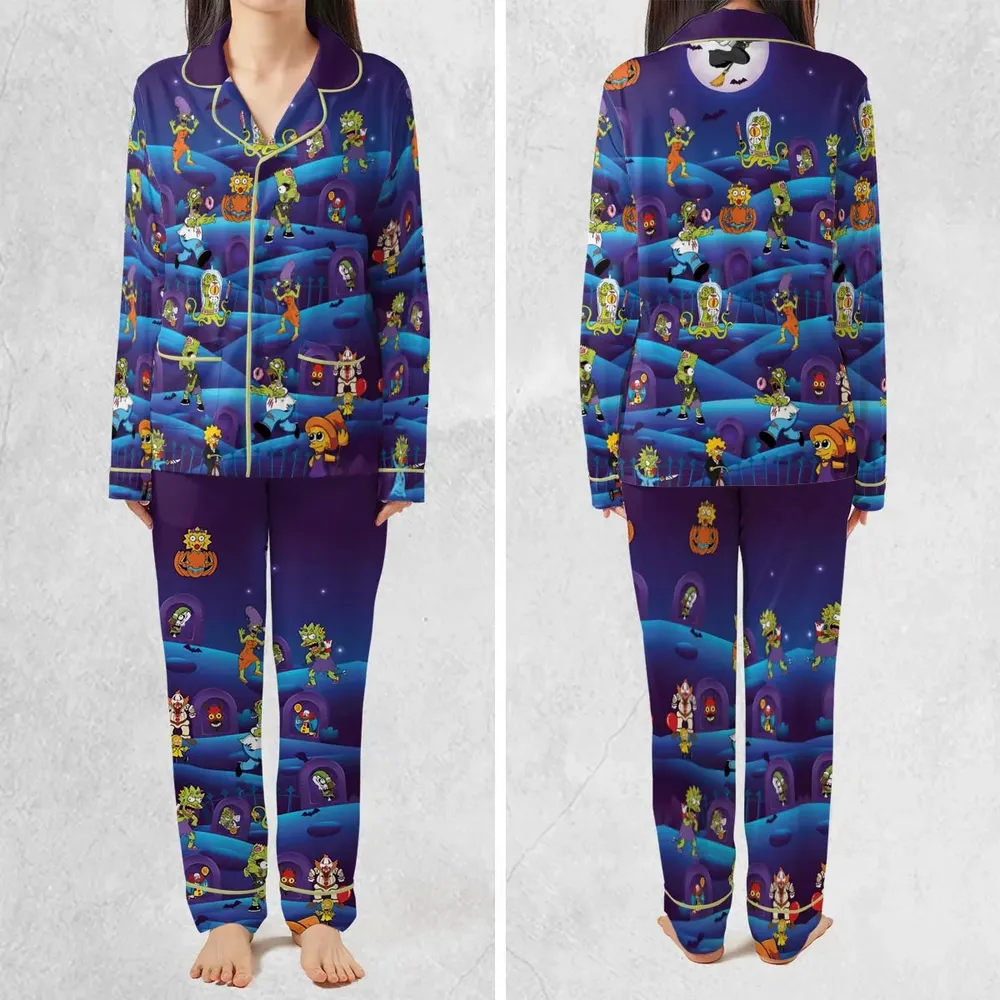 Horror Night The Simpsons Pajamas Set - 2