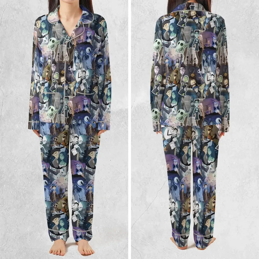 Unalive Bride Corpse Bride Pajamas Set - 2