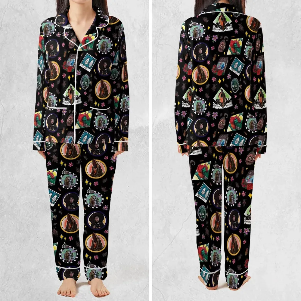 Showtime Beetlejuice Themed Pajamas Set - 2