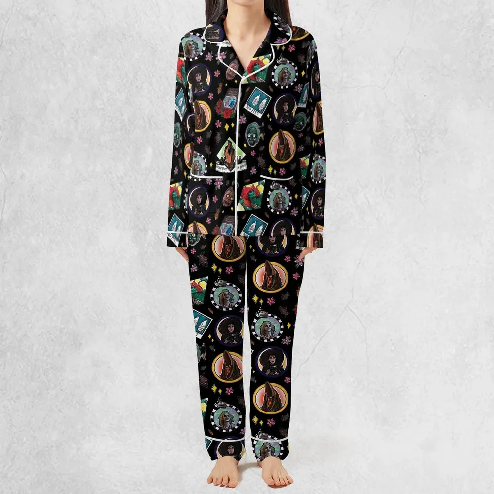 Showtime Beetlejuice Themed Pajamas Set - 3