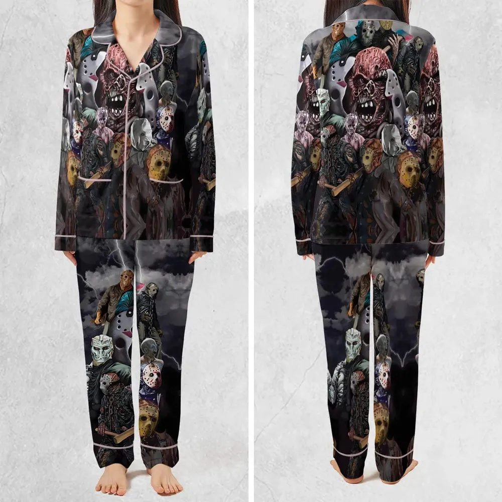 Jason Voorhees Evolution Pajamas Set - 2