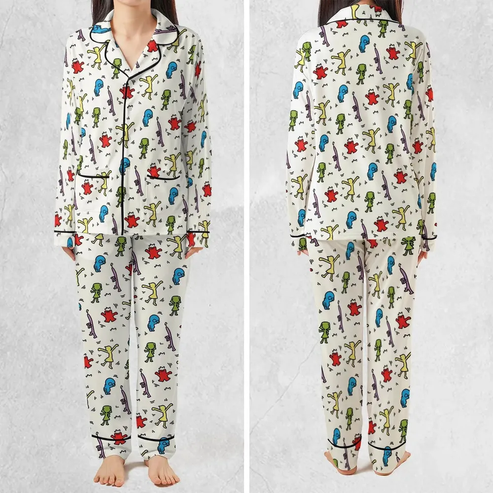 Emotions Pop Inside Out Haring Pajamas Set - 2