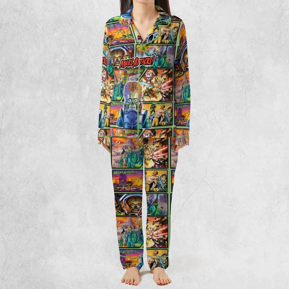 Ack! Ack! Ack! Mars Attacks Pajamas Set - 3