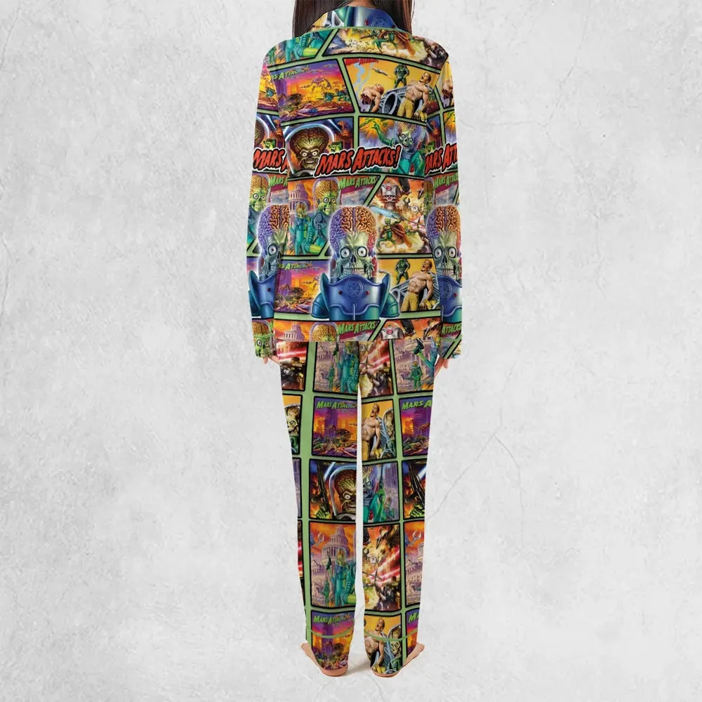 Ack! Ack! Ack! Mars Attacks Pajamas Set - 4