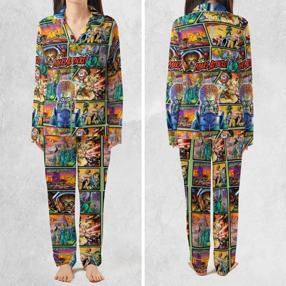 Ack! Ack! Ack! Mars Attacks Pajamas Set - 2