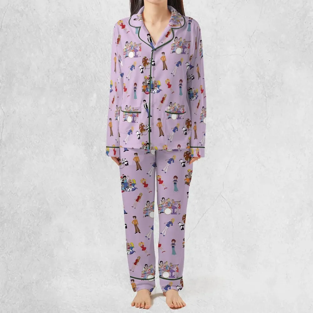 70s The Brady Kids Cartoon Pajamas Set - 3