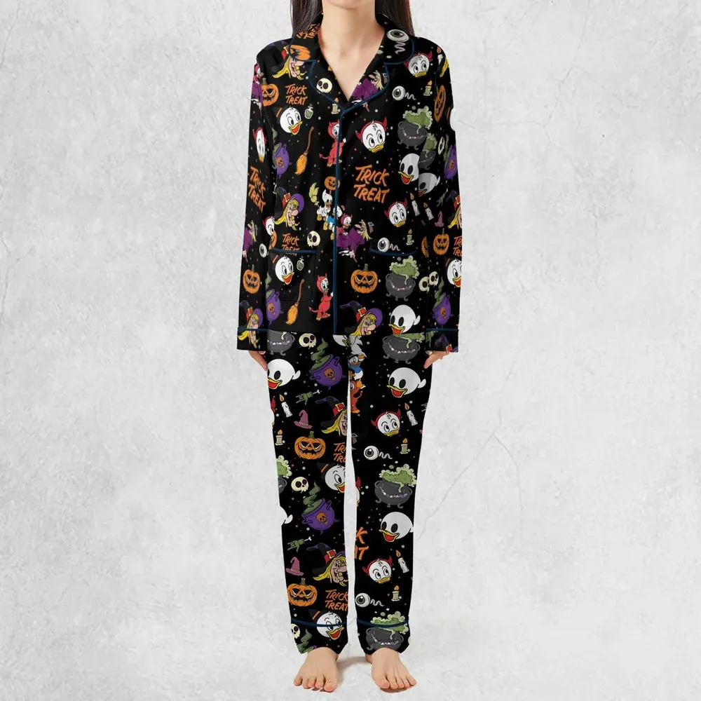 Huey, Dewey and Louie Duck Halloween Pajamas Set - 3