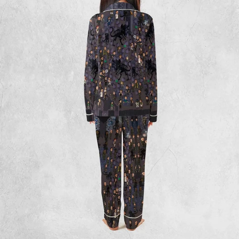 Out of Space Alien Pajamas Set - 4