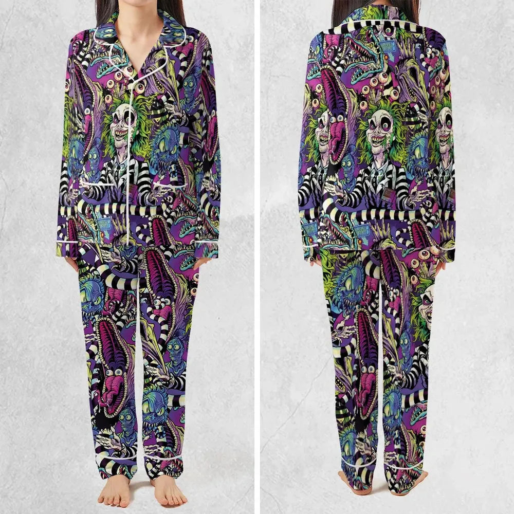 Stay Spooky Beetlejuice Pajamas Set - 2